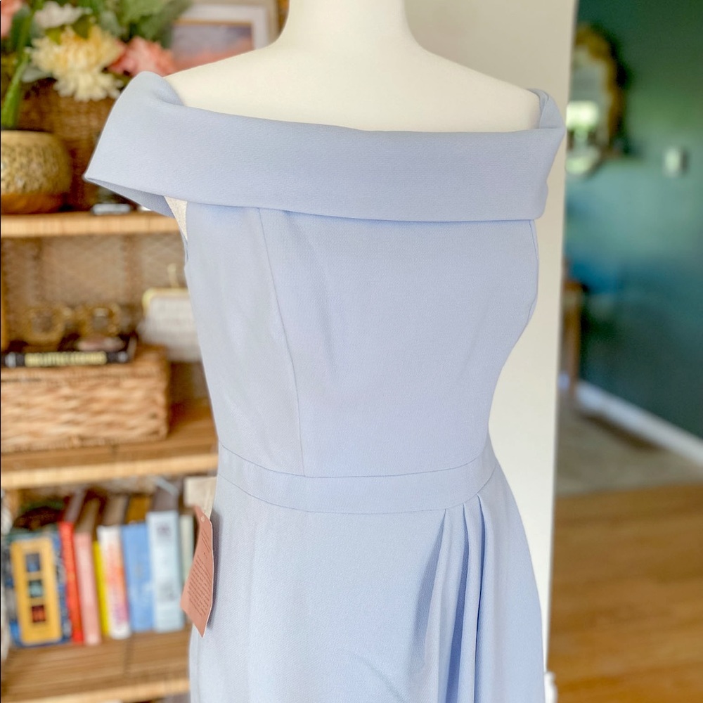 BHLDN Thompson Light Blue Formal Bridal Dress - ANTHROPOLOGIE